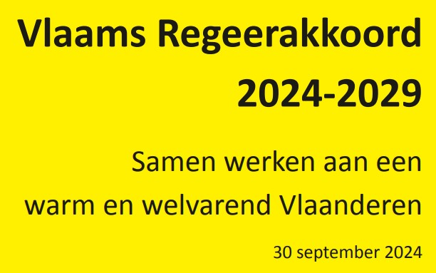 Vlaams regeerakkoord